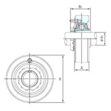 Bearing UKC205+H2305 NACHI