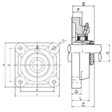 Bearing UKF218 ISO