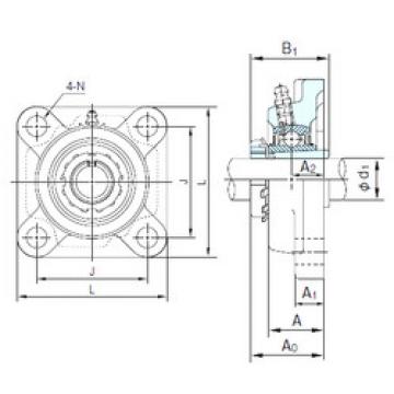 Bearing UKF315+H2315 NACHI