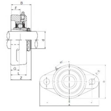 Bearing UKFL205 ISO