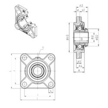 Bearing UKFS309H SNR