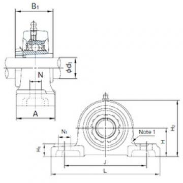 Bearing UKP212+H2312 NACHI