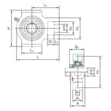 Bearing UKT212+H2312 NACHI