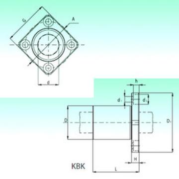 Bearing KBK 16-PP NBS