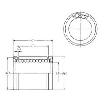 Bearing KLM30 NTN