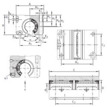 Bearing KTNOS 12 C-PP-AS INA