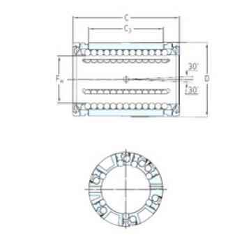 Bearing LBCD 16 A-2LS SKF