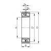 Bearing 23028-E1A-K-M FAG