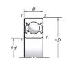 Bearing 6000T1XZZ NSK #1 small image