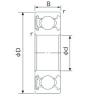 Bearing 63/28NKE NACHI