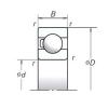 Bearing 6005T1X NSK #1 small image