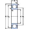 Bearing 6006-2RZTN9/HC5C3WT SKF #1 small image