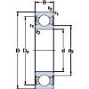 Bearing 6310-2RS1/HC5C3WT SKF #1 small image