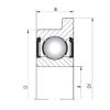 Bearing FL619/2,5 ZZ ISO