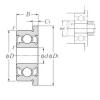 Bearing FL68/1,5SSA NTN #1 small image