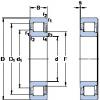 Bearing NJ 206 ECP SKF #1 small image