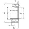 Bearing 22340-K-MB-W33+AH2340 NKE