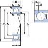 Bearing 71909 ACE/HCP4AH1 SKF