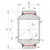 Bearing GE180-FW-2RS INA