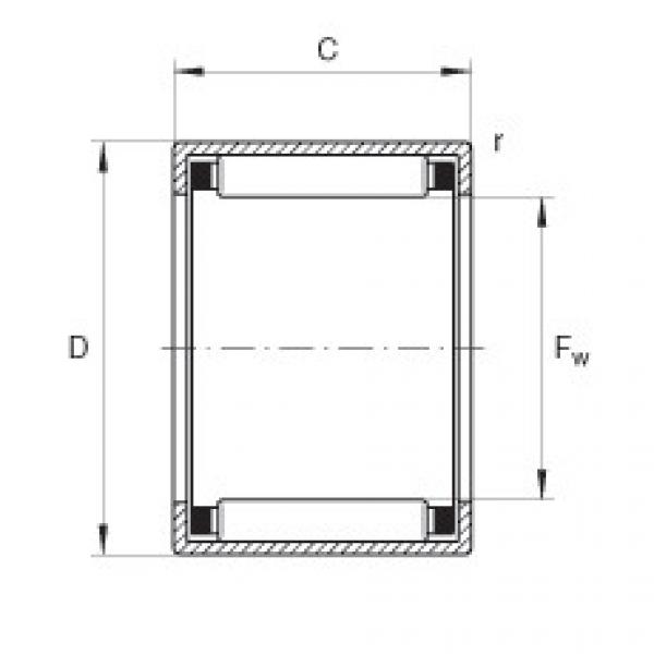 Bearing HK0306-TV INA #1 image