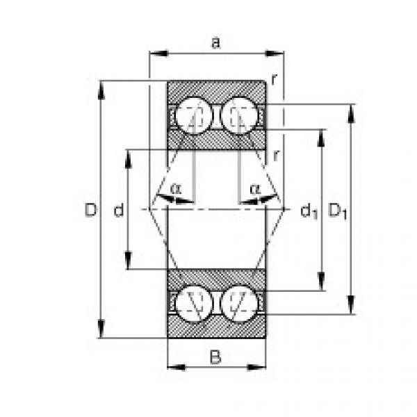 Bearing 3201-B-TVH FAG #1 image