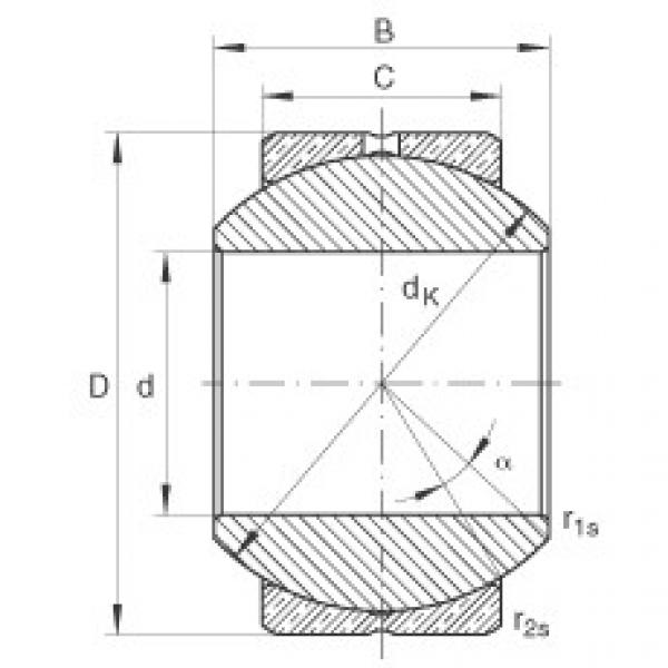 Bearing GE12-PB INA #1 image