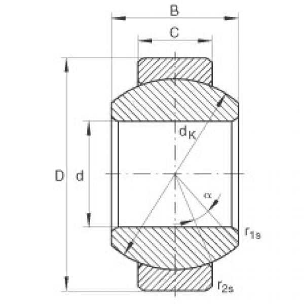 Bearing GE10-FO INA #1 image