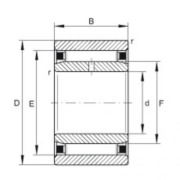 Bearing NAO12X28X12-IS1 INA #1 image