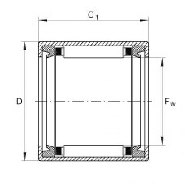 Bearing SCE1012-PP INA #1 image