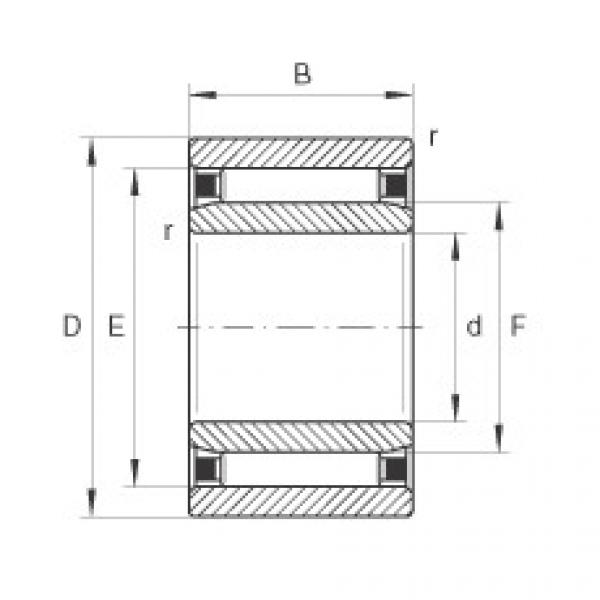 Bearing NAO12X24X13 INA #1 image