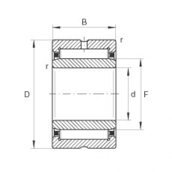 Bearing NKI45/35-TV INA #1 image