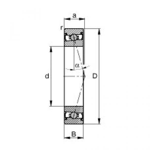 Bearing HCS71921-C-T-P4S FAG #1 image