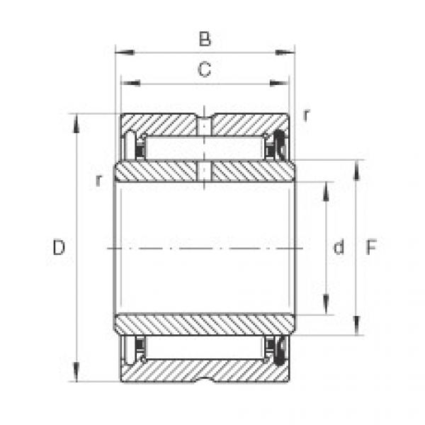 Bearing NA4902-RSR INA #1 image