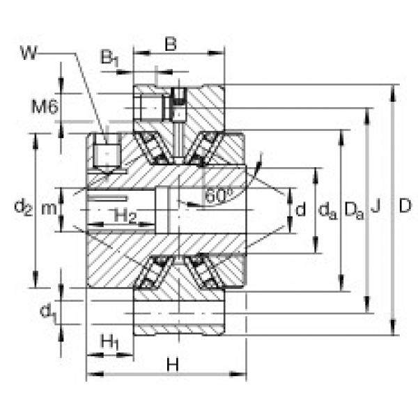 Bearing ZAXFM2075 INA #1 image