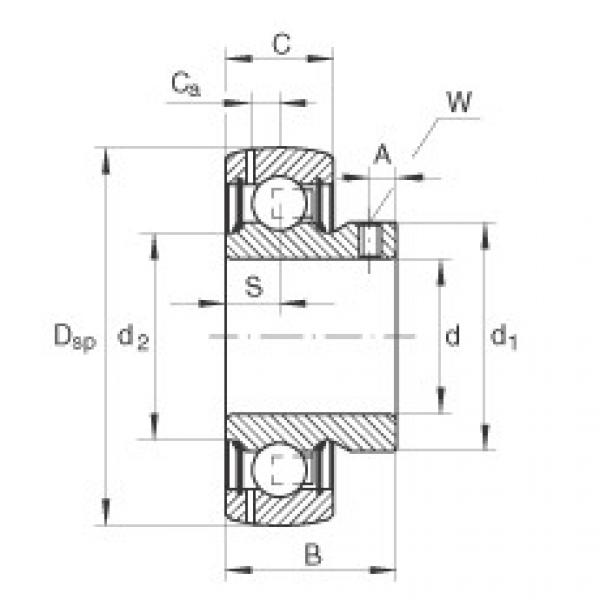 Bearing GAY17-NPP-B INA #1 image