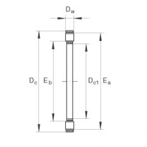 Bearing K81102-TV INA #1 image