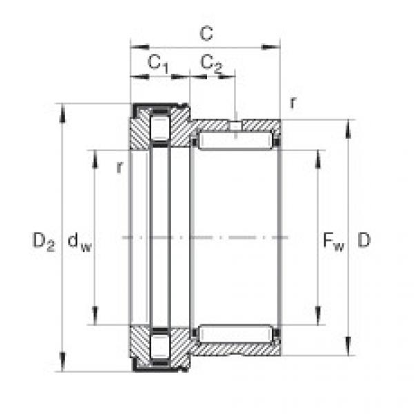 Bearing NKXR30-Z INA #1 image