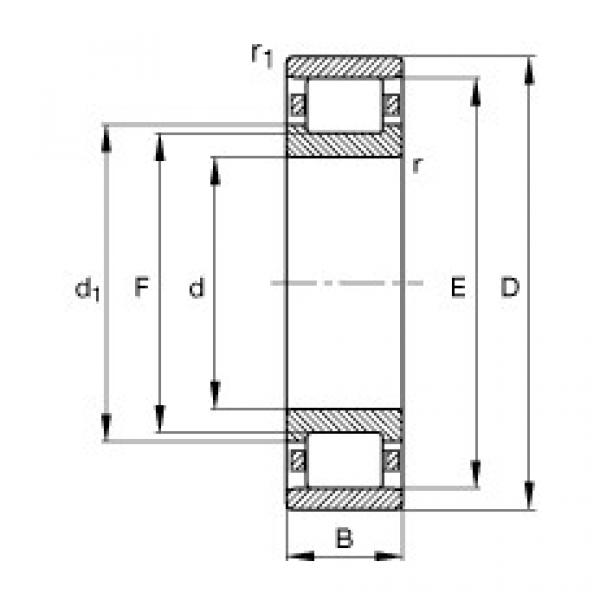 Bearing N232-E-M1 FAG #1 image