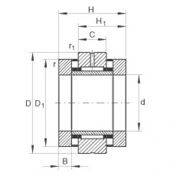 Bearing ZARN3080-TV INA #1 image