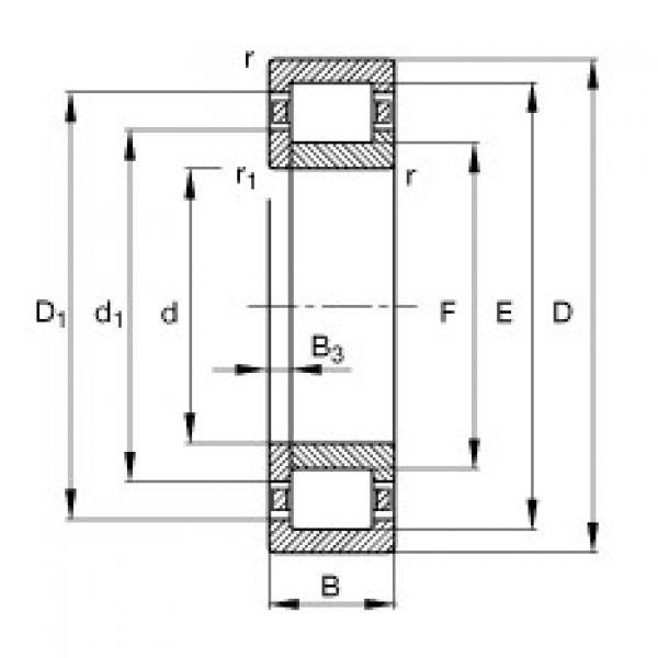 Bearing NUP230-E-M1 FAG #1 image