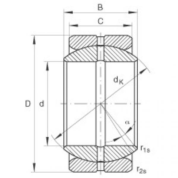 Bearing GE25-ZO INA #1 image