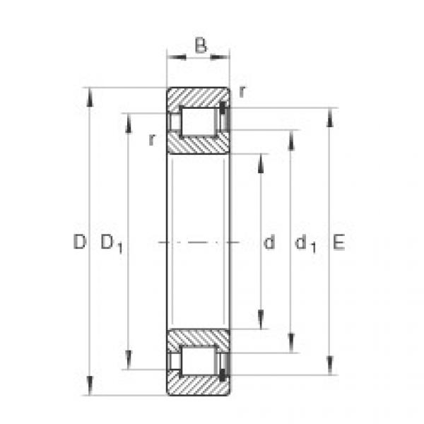 Bearing SL181848-E INA #1 image