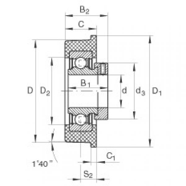 Bearing CRB20/83 INA #1 image