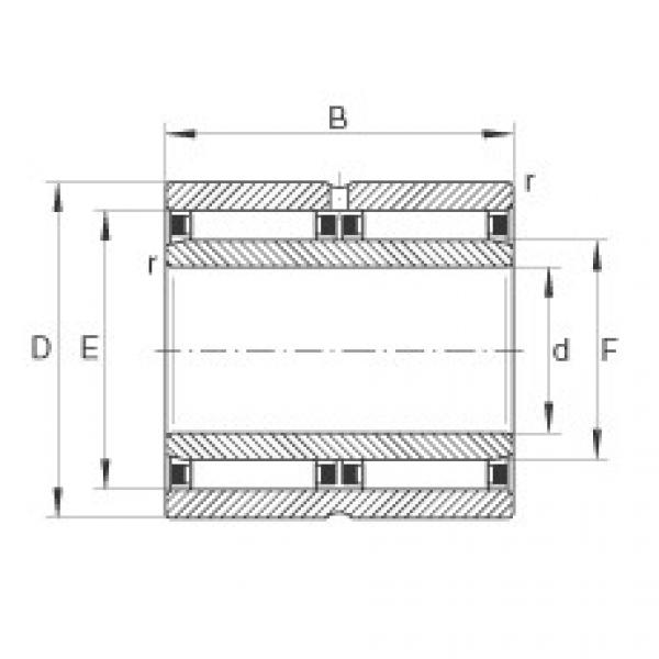 Bearing NAO30X45X26-ZW-ASR1 INA #1 image