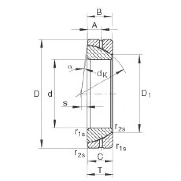 Bearing GE100-SX INA #1 image