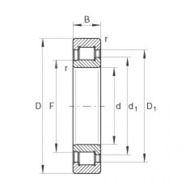 Bearing SL192312 INA #1 image