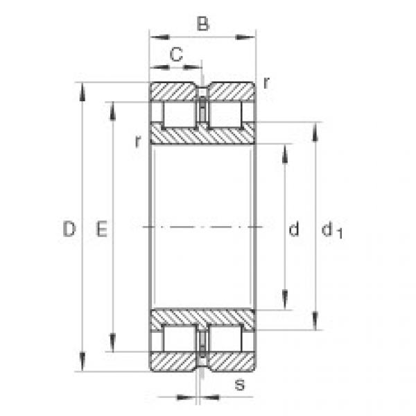 Bearing SL024830 INA #1 image