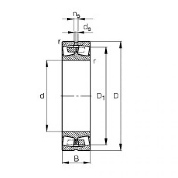 Bearing 230/600-B-MB FAG #1 image