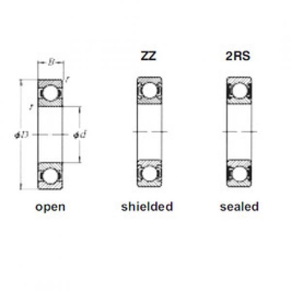 Bearing 61805-2RS CRAFT #1 image