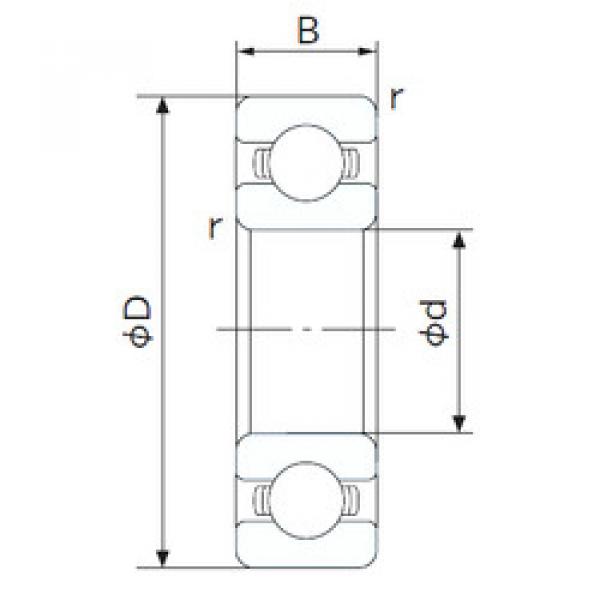 Bearing 6221 NACHI #1 image